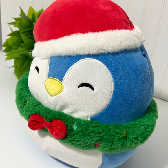 Christmas Squishmallow Puff the Penguin Holiday Plush - Picture 3 of 4
